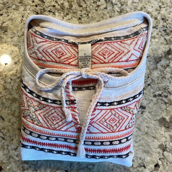 LUCKY BRAND Pullover Size Small - Picture 6 of 6